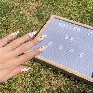 Cow Press On Nails